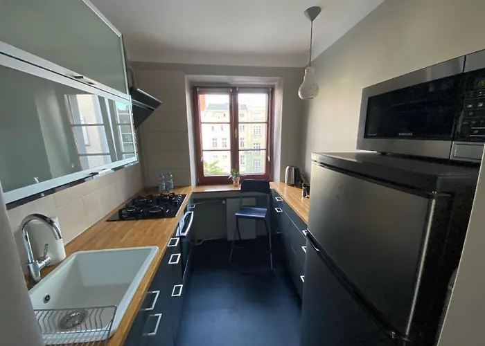 Klimatyczny Dla Dwojga W Sercu Starowki Lägenhet *